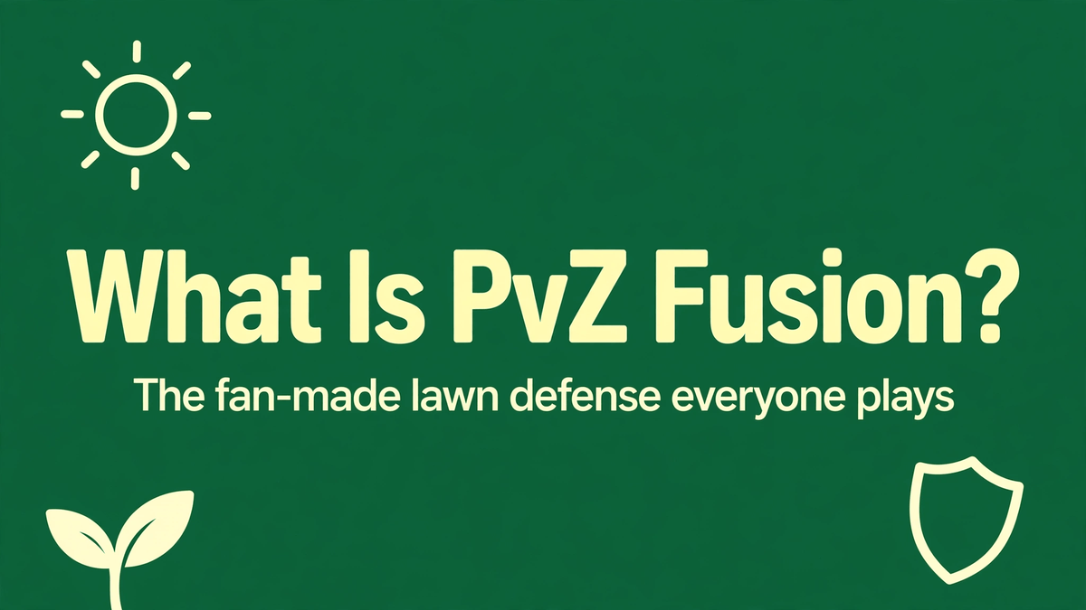 What Is PvZ Fusion? The Fan Game Explained